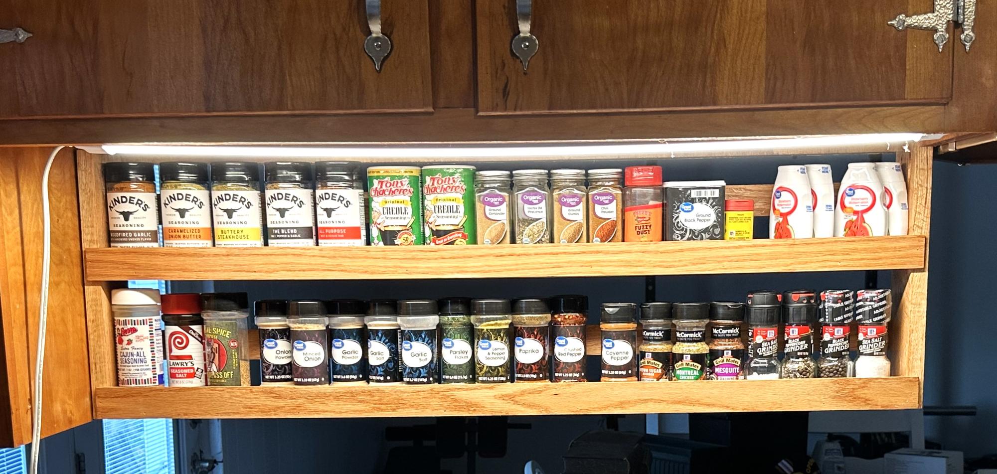 Under Spice Rack Ana White